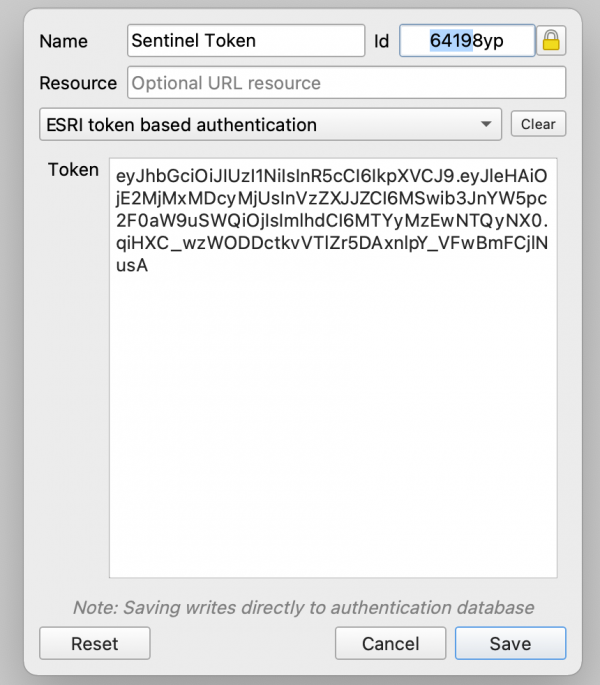 QGIS Authentication Configuration